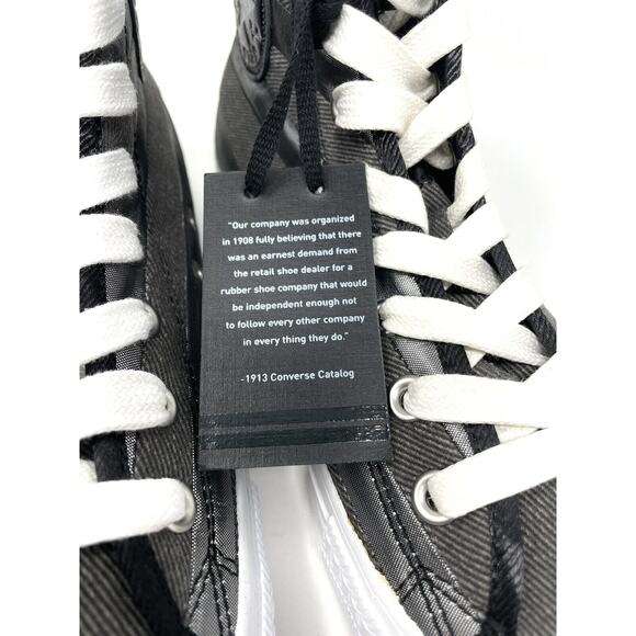 Converse Chuck Taylor Black Studded USA FLAG High-tops Mens Sz 8.5 All Stars main image 7